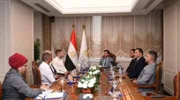 وزير الشباب يناقش مع مسؤولي شركة ألمانية طرق ترويج المعسكرات الرياضية في شرم الشيخ