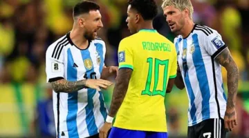 ترتيب تصفيات أمريكا الجنوبية لكأس العالم 2026 بعد انتصار البرازيل وتعادل الأرجنتين.