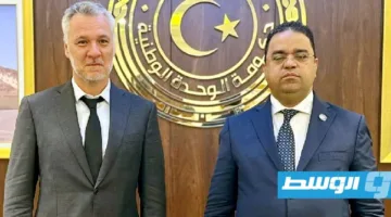 العابد يستكشف إمكانية تنفيذ برامج تدريبية مع المركز الدولي لتطوير سياسات الهجرة