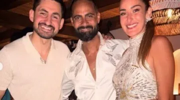 «احتفال عربي بأسلوب يوناني».. أمير المصري يبارك لأمينة خليل زواجها
