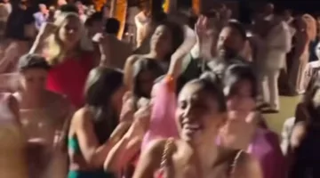 بإطلالاتها المبهرة.. دينا الشربيني تبرز الأنظار في زفاف أمينة خليل
