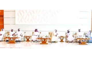 سعود بن راشد المعلا ي organizes حفلاً لاستقبال بمناسبة زفاف ولي عهد أم القيوين. سعود بن راشد المعلا ي organizes حفلاً لاستقبال بمناسبة زفاف ولي عهد أم القيوين.