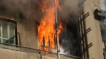 استدعاء إدارة الأدلة الجنائية لفحص موقع حريق في شقة سكنية بمدينة نصر