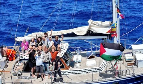 إعلام عبري يعترف: الناشطة غريتا ثونبرغ فضحت زيف “البروباغندا” الإسرائيلية وجعلتنا نبدو حمقى ونجحت في فك حصار غزة. إعلام عبري يعترف: الناشطة غريتا ثونبرغ فضحت زيف “البروباغندا” الإسرائيلية وجعلتنا نبدو حمقى ونجحت في فك حصار غزة.