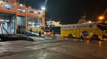 وصول أول دفعة من “الحج البري” عبر ميناء نويبع اليوم