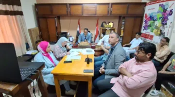 توجيه التعليم في الغربية يراقب امتحانات الدبلومات الفنية من غرفة العمليات