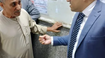 بالصور.. مدير التأمين الصحي في الغربية يزور عيادة السنطة لمعالجة مشكلة الازدحام