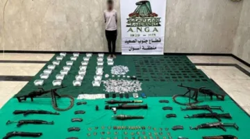 إصابة ضابط ومقتل 5 أفراد من العصابات في تبادل لإطلاق النار بأسوان
