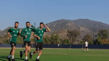 الأخضر يبدأ تمارينه في أمريكا تحضيراً لمواجهة هاييتي في الكأس الذهبية.