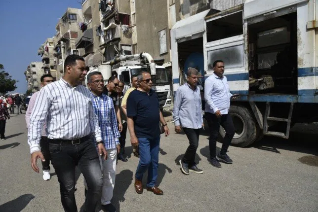بدء مشروع التطوير في منطقة الصفوة بحي الزهور في بورسعيد استجابة لرغبات السكان بدء مشروع التطوير في منطقة الصفوة بحي الزهور في بورسعيد استجابة لرغبات السكان