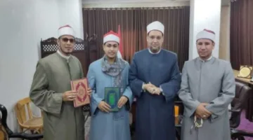 منطقة أوقاف المنوفية تكرّم الحائزين على المراكز المتقدمة في مسابقة الصوت الندي للقرآن الكريم
