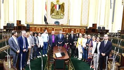 لجنة حقوق الإنسان بالنواب تستقبل وفد الحوار المصري الألماني وتناقش جهود الدولة في تعزيز حقوق الإنسان ودعم الفئات المجتمعية لجنة حقوق الإنسان بالنواب تستقبل وفد الحوار المصري الألماني وتناقش جهود الدولة في تعزيز حقوق الإنسان ودعم الفئات المجتمعية