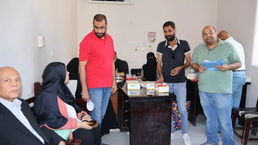 بالتعاون مع صندوق مكافحة المخدرات: إجراء اختبارات للمواد المخدرة والسموم لأكثر من 800 عامل في مياه سوهاج بالتعاون مع صندوق مكافحة المخدرات: إجراء اختبارات للمواد المخدرة والسموم لأكثر من 800 عامل في مياه سوهاج
