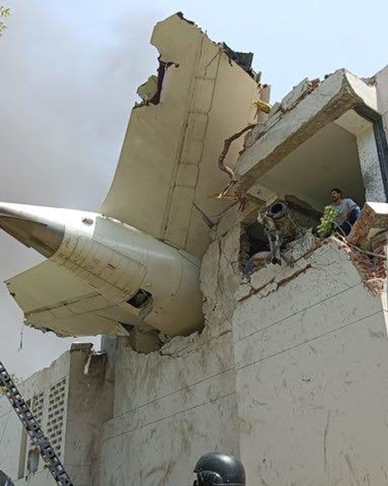 الطائرة الهندية المنكوبة