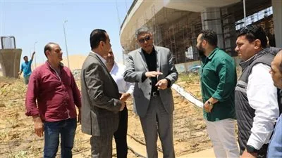 محافظ الجيزة يطلع على التحضيرات حول مطار سفنكس والطرق المؤدية إلى المتحف المصري الكبير محافظ الجيزة يطلع على التحضيرات حول مطار سفنكس والطرق المؤدية إلى المتحف المصري الكبير