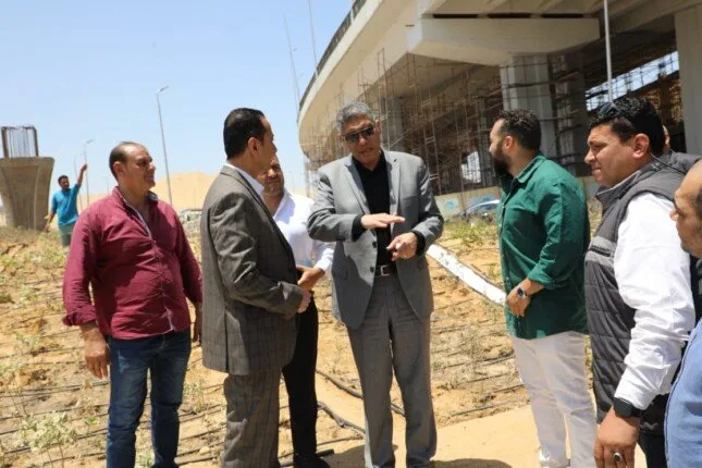 محافظ الجيزة يتفقد التحضيرات حول مطار سفنكس والطرق المؤدية إلى المتحف المصري الكبير محافظ الجيزة يتفقد التحضيرات حول مطار سفنكس والطرق المؤدية إلى المتحف المصري الكبير