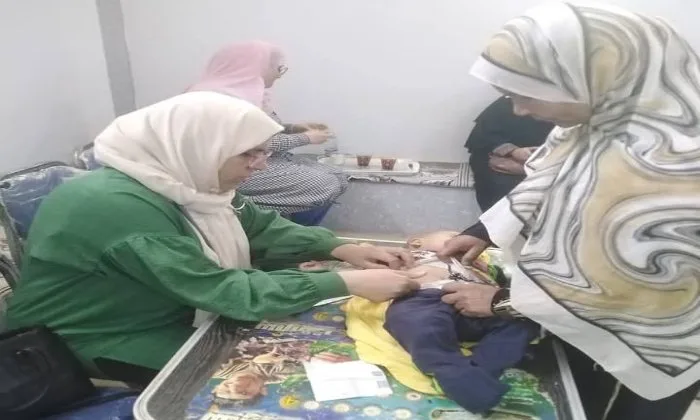 جامعة السادات تنظم حملة شاملة في قرية جروان بالمنوفية جامعة السادات تنظم حملة شاملة في قرية جروان بالمنوفية