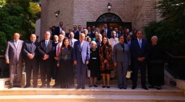 رئيسة المجلس القومي للمرأة تشارك في حفل تكريم السفيرة هيفاء أبوغزالة بمناسبة انتهاء مهمتها في الجامعة العربية.