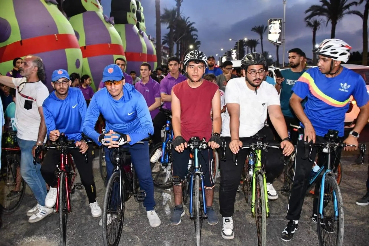 وزير الشباب والرياضة يشارك في سباق دراجات بمدينة دمياط وزير الشباب والرياضة يشارك في سباق دراجات بمدينة دمياط