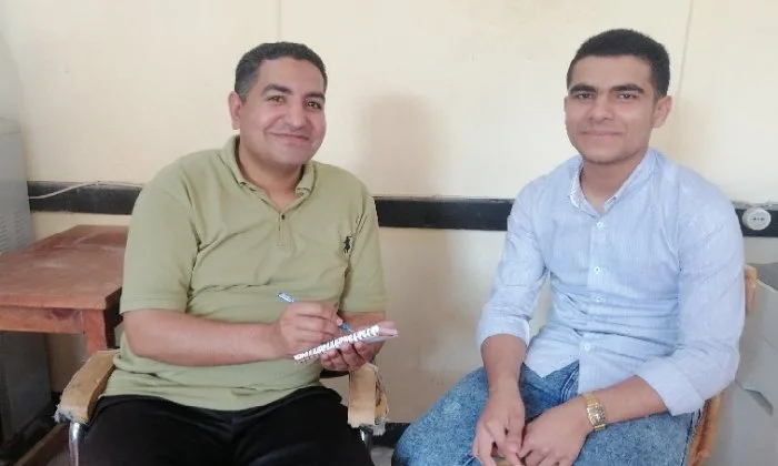 «محمد» الثاني في الإعدادية الأزهرية بالشرقية: مفتاح نجاحي القرآن الكريم وطموحي دخول كلية الطب «محمد» الثاني في الإعدادية الأزهرية بالشرقية: مفتاح نجاحي القرآن الكريم وطموحي دخول كلية الطب