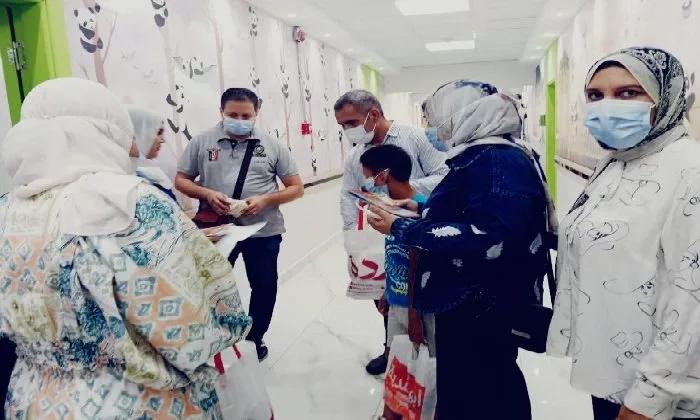 زيارة وفد من الشباب إلى مركز أورام طنطا ورفع روح المعنويات بين المرضى زيارة وفد من الشباب إلى مركز أورام طنطا ورفع روح المعنويات بين المرضى