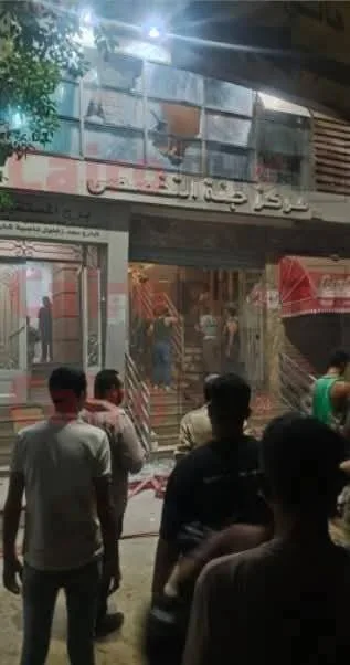إطفاء حريق كبير في روضة أطفال بالمنيا.. صور إطفاء حريق كبير في روضة أطفال بالمنيا.. صور
