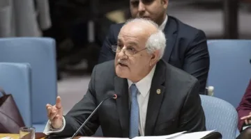 مندوب فلسطين في الأمم المتحدة: آن الأوان لتطبيق عقوبات على إسرائيل
