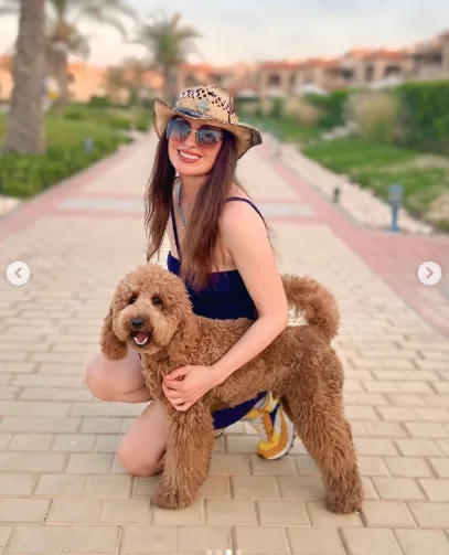مع كلبها.. نيرمين الفقي تثير الجدل في أحدث إطلالة لها مع كلبها.. نيرمين الفقي تثير الجدل في أحدث إطلالة لها