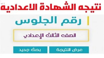 تحقق الآن من رابط نتيجة الشهادة الإعدادية الثالثة في الإسكندرية 2025