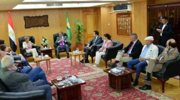 وفد من سفراء الاتحاد الأوروبي في القاهرة يستعرض سبل تعزيز جودة الحياة لسكان الفيوم