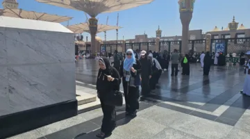 بعثة حج الجمعيات الأهلية ترتب جولات إلى الروضة الشريفة.
