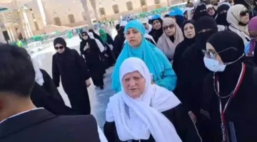 بعثة حج الجمعيات تنظم جولات إلى الروضة بمرافقة الحجاج حتى موقع تجمعهم في الحرم.
