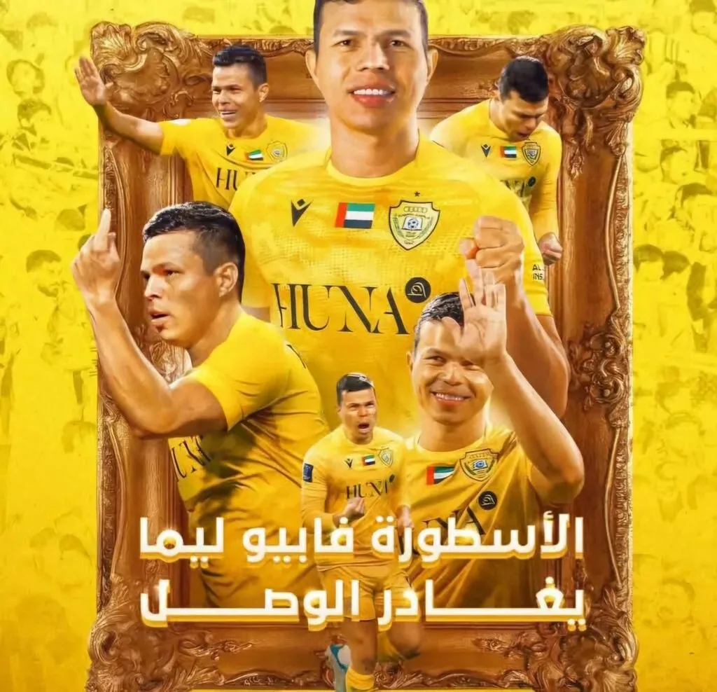 بعد انتهاء العقد.. رحلة مميزة لفابيو ليما مع نادي الوصل الإماراتي بعد انتهاء العقد.. رحلة مميزة لفابيو ليما مع نادي الوصل الإماراتي
