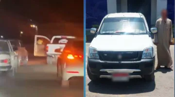 إلقاء القبض على سائق سيارة تهدد سلامة المواطنين في الشرقية