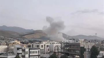 بالفيديو.. لحظة الهجوم الإسرائيلي الأخير على شيراز وتبريز