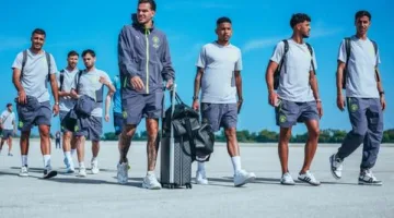 عاجل | بروز مرموش بشكل ملحوظ.. قائمة مانشستر سيتي تصل إلى أمريكا مع غياب نجمين.