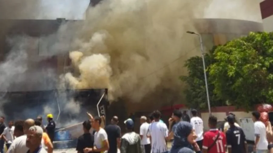 انفجار أسطوانة غاز في فرن للخبز بحدائق أكتوبر يُسفر عن إصابة 8 أشخاص انفجار أسطوانة غاز في فرن للخبز بحدائق أكتوبر يُسفر عن إصابة 8 أشخاص