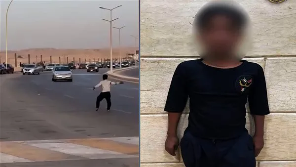 توقيف طالب ظهر في فيديو يلعب في وسط أحد الشوارع بالمقطم توقيف طالب ظهر في فيديو يلعب في وسط أحد الشوارع بالمقطم