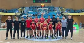 منتخب مصر تحت 23 عامًا في كرة السلة يحقق انتصارًا على الصين في المباراة الثانية من بطولة التحدي. منتخب مصر تحت 23 عامًا في كرة السلة يحقق انتصارًا على الصين في المباراة الثانية من بطولة التحدي.