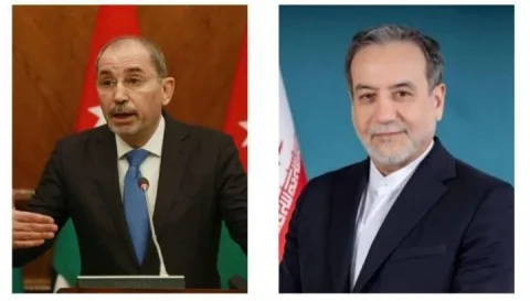 الصفدي يوضح لعراقجي استنكار الأردن لـ “العدوان الإسرائيلي” على إيران الصفدي يوضح لعراقجي استنكار الأردن لـ “العدوان الإسرائيلي” على إيران