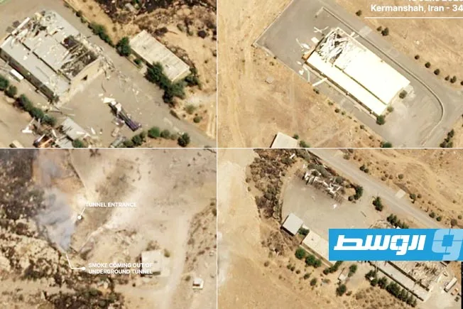 صور الأقمار الصناعية تكشف دمار محطة نطنز النووية الإيرانية بعد الهجوم الإسرائيلي صور الأقمار الصناعية تكشف دمار محطة نطنز النووية الإيرانية بعد الهجوم الإسرائيلي