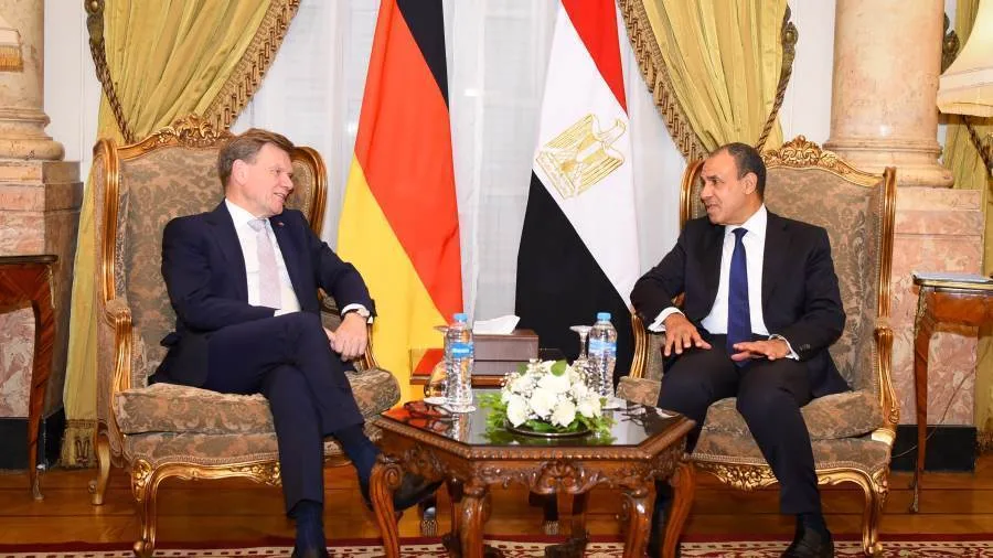 وزير الخارجية يلتقي مع نظيره الألماني لإجراء مشاورات سياسية وزير الخارجية يلتقي مع نظيره الألماني لإجراء مشاورات سياسية