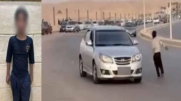 الداخلية تضيء على ملابسات فيديو “الطفل الراقص” أمام السيارات في وسط محور القاهرة الداخلية تضيء على ملابسات فيديو “الطفل الراقص” أمام السيارات في وسط محور القاهرة