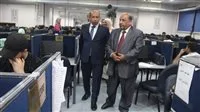 نائب رئيس جامعة القاهرة يزور امتحانات السنة الأولى BMS103 بكلية الطب في قصر العيني