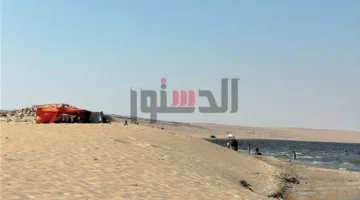 تجنبًا لحرارة الصيف.. سكان الفيوم يتوافدون إلى مياه بحيرة قارون.. مباشرة