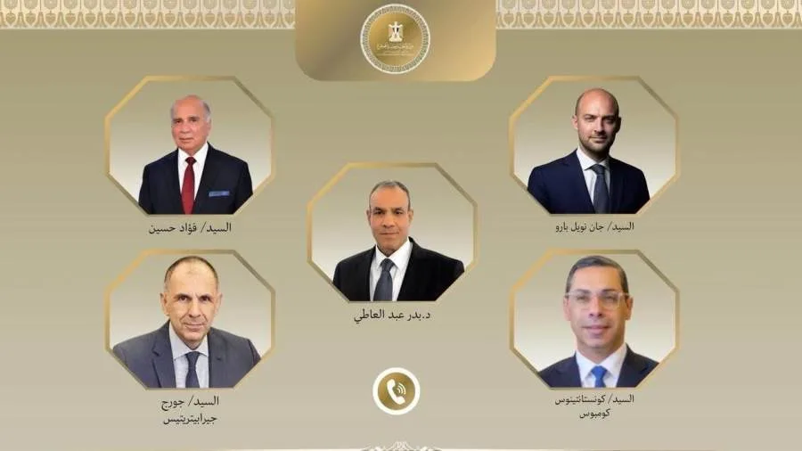 وزير الخارجية يتلقى مكالمات من نظرائه في فرنسا واليونان وقبرص والعراق وزير الخارجية يتلقى مكالمات من نظرائه في فرنسا واليونان وقبرص والعراق