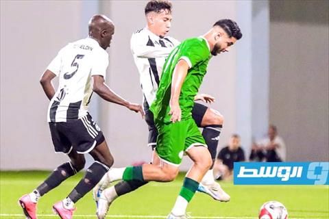 مباراة الاتحاد المصراتي والمدينة بالدوري الليبي لكرة القدم (فيسبوك)