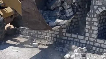 «كفرالشيخ» تتخلص من 117 مقبرة غير قانونية في «مطوبس» (صور)
