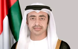 عبدالله بن زايد يتباحث مع وزراء خارجية قطر وعمان وفرنسا وبريطانيا حول مستجدات المنطقة عبدالله بن زايد يتباحث مع وزراء خارجية قطر وعمان وفرنسا وبريطانيا حول مستجدات المنطقة