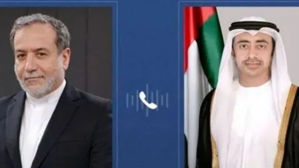 وزير الخارجية الإماراتي يندد بالهجوم الإسرائيلي على إيران وزير الخارجية الإماراتي يندد بالهجوم الإسرائيلي على إيران